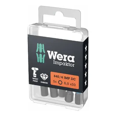 Wera Bit 1/4" inbus x mm 840/4 IMP DC Impaktor