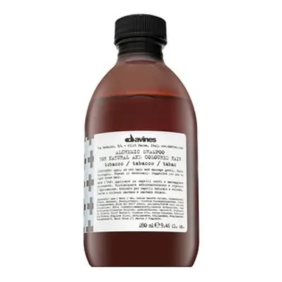 Davines Alchemic Shampoo tónovací šampon pro hnědé vlasy Tobacco ml