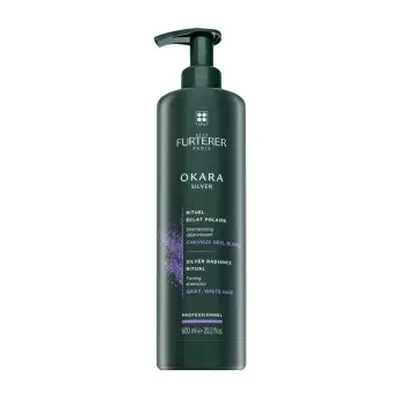 Rene Furterer Okara Silver Toning Shampoo tónovací šampon pro platinově blond a šedivé vlasy ml