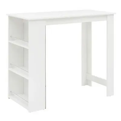 MID.YOU BAROVÝ STŮL, bílá, 120/60/107,5 cm