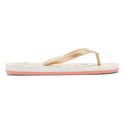 Roxy dámské žabky Tahiti VII White/Champagne | Bílá