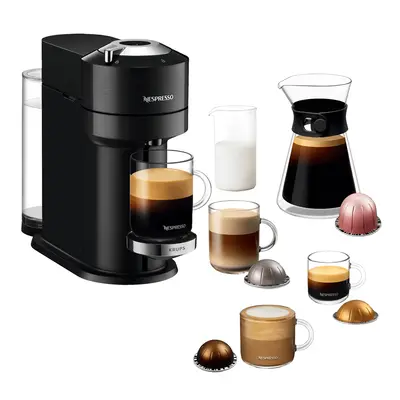 Kapslový kávovar Krups Nespresso Vertuo Next Black XN910810