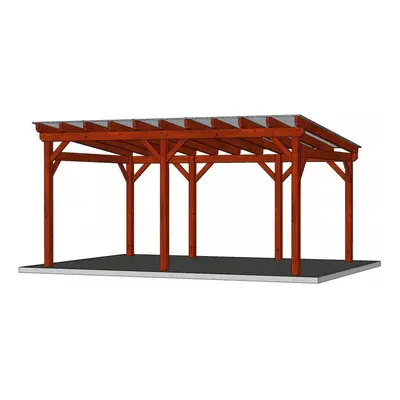 Zastřešená pergola Linda 29