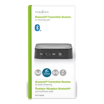 Nedis Av receiver Bluetooth® Transceiver Bttc100bk