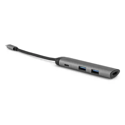 Verbatim Usb hub Víceportový rozbočovač Usb-c, Usb 3.1 Gen 1 / 2× Usb 3.0 / Hdmi (49140)