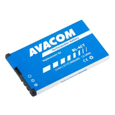 Avacom Baterie do mobilu Nokia Gsno-bl4ct-s860 Li-ion 3,7V 860mAh - neoriginální - Baterie do mo