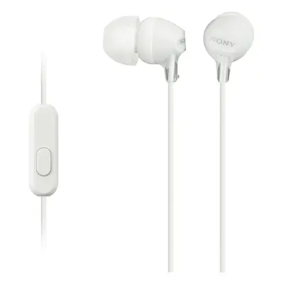 Sony Mdr-ex15apw sluchátka s mikrofonem, White