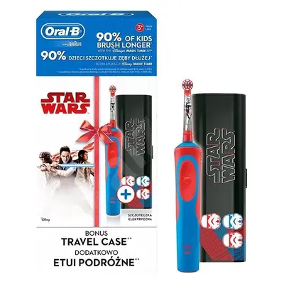 Oral-b elektrický zubní kartáček Vitality Star Wars + cestovní pouzdro