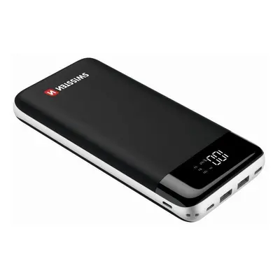 Swissten powerbanka Black core Powerbank 30000 mAh