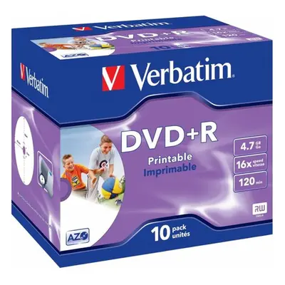 Verbatim datový nosič 43498 Dvd+r(10-pack Spindle)