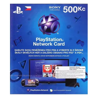 Sony Playstation Store - 500Kč