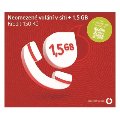 Vodafone Sim karta na volání