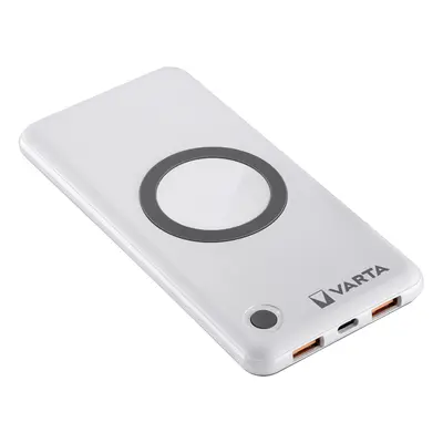 powerbanka Powerbanka Varta 57913 10000mAh Usb-c Pd vstup a výstup, bezdrátové nabíjení Qi