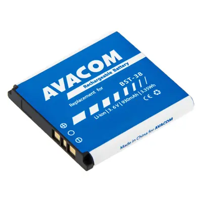 Avacom Baterie do mobilu Sony Gsse-bst38-s930 Li-ion 3,6V 930mAh - neoriginální - Baterie do mob