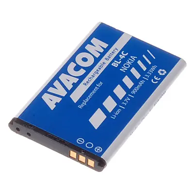 Avacom Baterie do mobilu Nokia Gsno-bl4c-s900a Li-ion 3,7V 900mAh - neoriginální - Baterie do mo