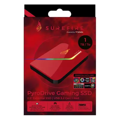 Surefire externí paměťový disk Pyrodrive Gaming Ssd 1 Tb 53693