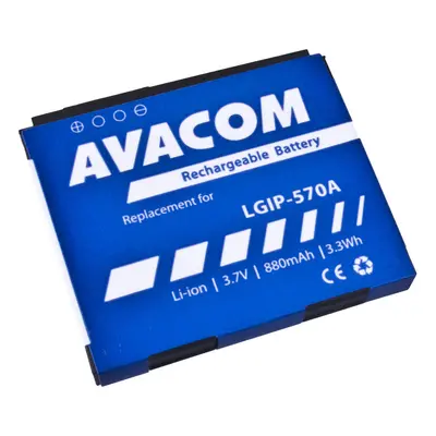 Avacom Baterie do mobilu Lg Gslg-kp500-s880a Li-ion 3,7V 880mAh - neoriginální - Baterie do mobi