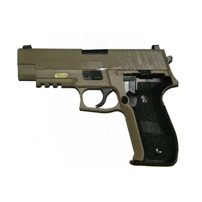 WE WE GBB plynová pistole SIG P226 MK25 - Písková