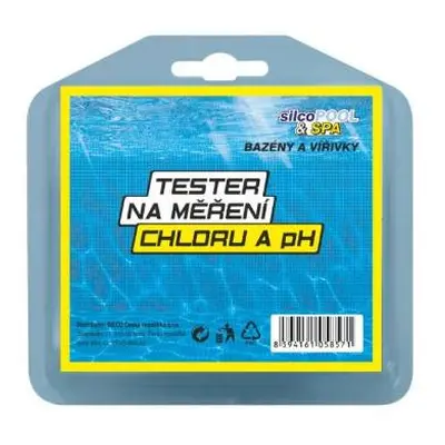 Chemie bazénová, Tester na pH + chlor, SILCO