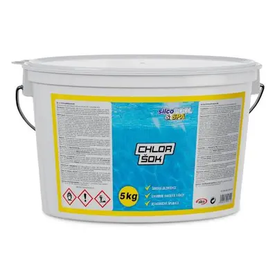 Chemie bazénová, Chlor šok, 5 kg, SILCO