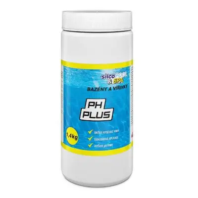 Chemie bazénová, pH plus, 1,4 kg, SILCO