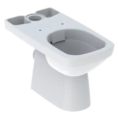 Geberit Selnova Square - WC kombi mísa, zadní odpad, Rimfree, bílá 501.563.01.7