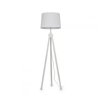 ILUX 121406 Stojací lampa Ideal Lux York PT1 bianco 121406 bílá - IDEALLUX