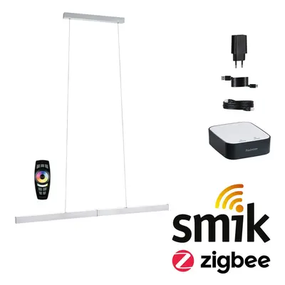 P 5169 Startovací sada Zigbee 3.0 Smart Home smik Gateway dálkový ovladač + LED závěsné svítidlo