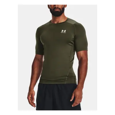 Khaki pánské sportovní tričko Under Armour