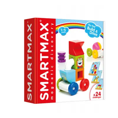 SmartMax - Moje první magnetická stavebnice s autem 2v1