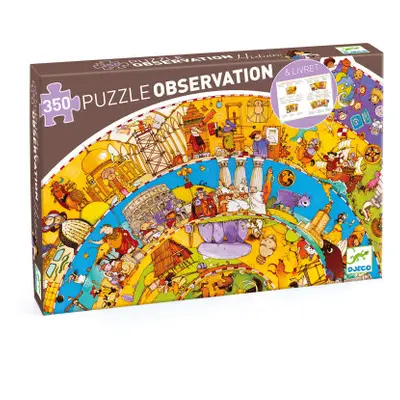 Vyhledávací puzzle s plakátem - Historie - 350 ks