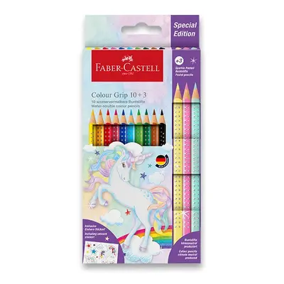 Pastelky Faber-Castell Colour Grip Unicorn - 13 ks