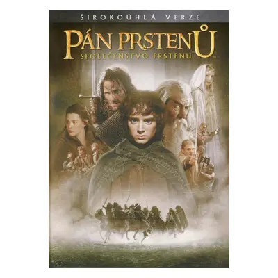 Pán prstenů: Společenstvo prstenu 1xDVD - kino verze