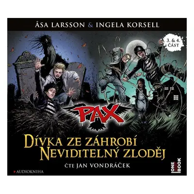 PAX 3/4: Dívka ze záhrobí a Neviditelný zloděj (MP3-CD) - audiokniha