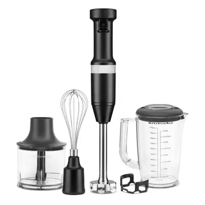 KitchenAid tyčový mixér s příslušenstvím 5KHBV83 - matná černá