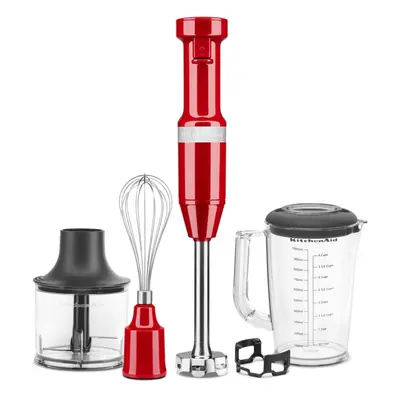 KitchenAid tyčový mixér s příslušenstvím 5KHBV83 - královská červená