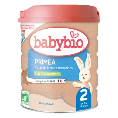 BABYBIO PRIMEA pokračovací kojenecké bio mléko g