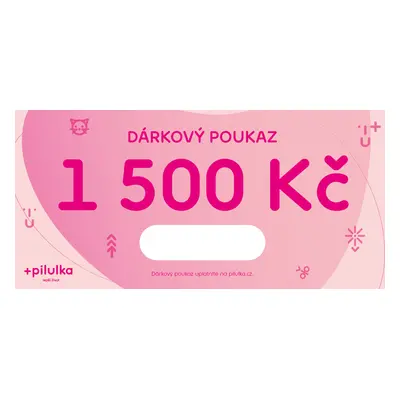 PILULKA Elektronický dárkový poukaz na Kč