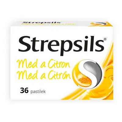 STREPSILS Med a Citron pastilek