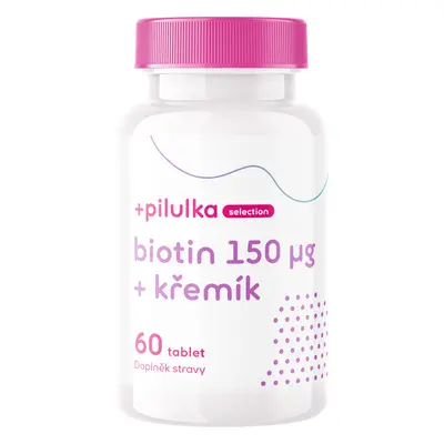 PILULKA SELECTION Biotin s křemíkem tablet