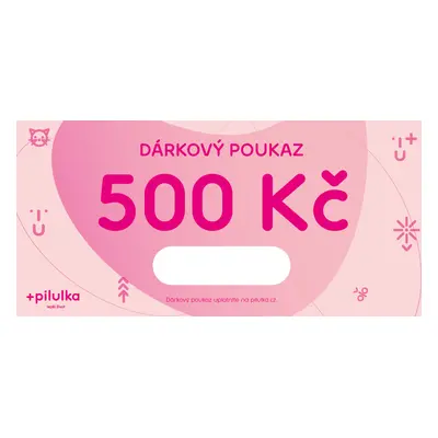 PILULKA Elektronický dárkový poukaz na Kč