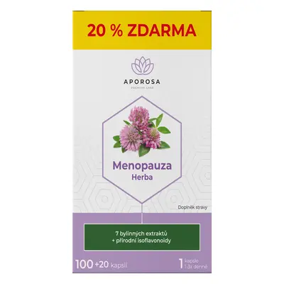 APOROSA Menopauza Herba kapslí