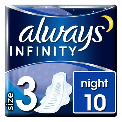 ALWAYS Infinity Night Vložky s křidélky