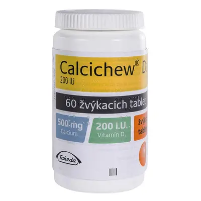 CALCICHEW D3, 500mg/200IU tablet