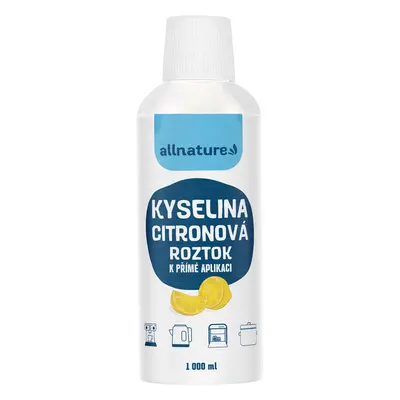 ALLNATURE Kyselina citronová roztok ml