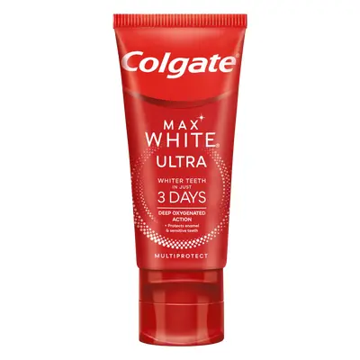 COLGATE Max White Ultra Multiprotect bělicí zubní pasta l