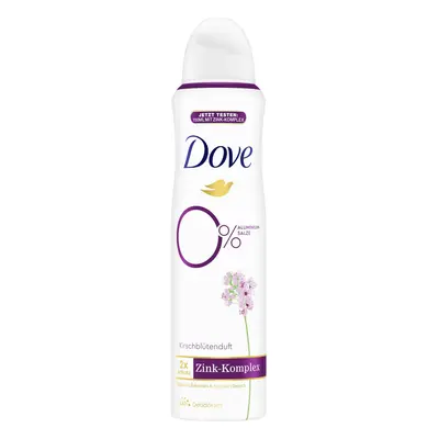 DOVE 0% ALU Květ třešně deodorant sprej ml