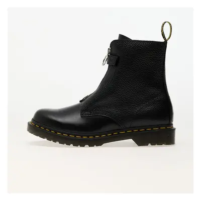 Tenisky Dr. Martens Pascal Frnt Zip Black Wanama & Black Milled Nappa EUR