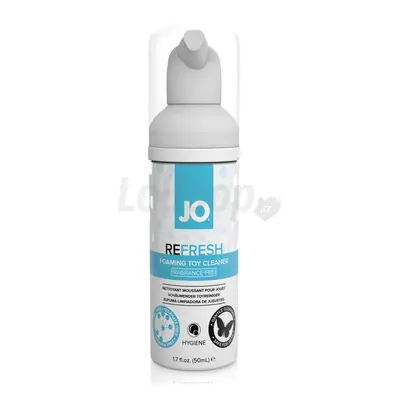 JO Refresh antibakteriální pěna na erotické pomůcky 50 ml