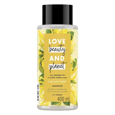 Love Beauty & Planet Love Beauty And Planet Šampon s kokosovým olejem a ylang ylang 400ml